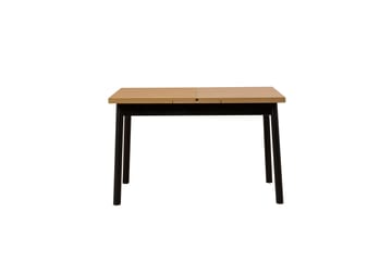 Oliver ruokapöytä 120x75 cm musta - Hanah Home - Huonekalut - Pöytä & ruokailuryhmä - Ruokapöydät & keittiön pöydät