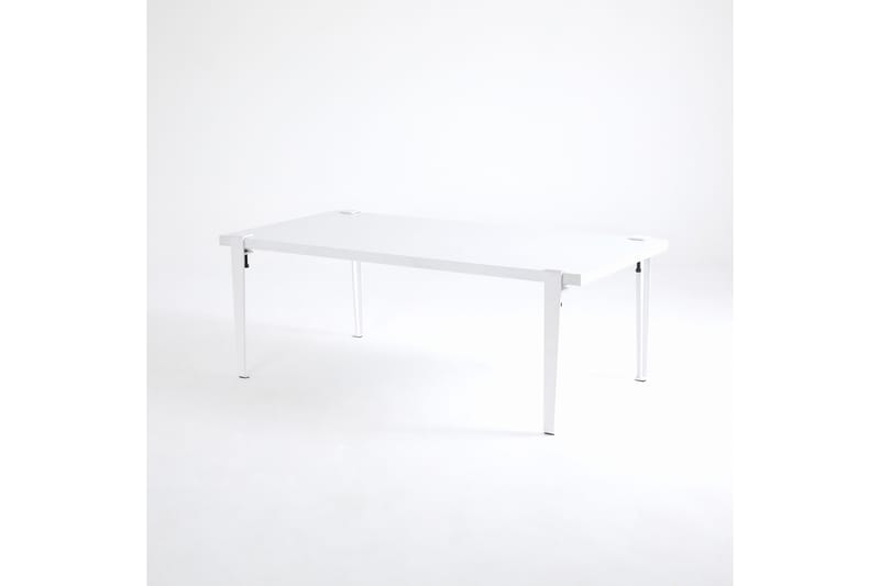 Fonissa sohvapöytä 120x60 cm valkoinen - Hanah Home - Huonekalut - Pöytä & ruokailuryhmä - Sohvapöytä