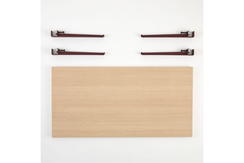 Fonissa sohvapöytä 120x60 cm tummanruskea - Hanah Home - Huonekalut - Pöytä & ruokailuryhmä - Sohvapöytä