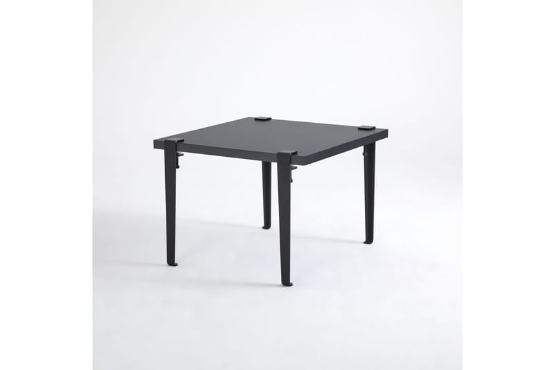 Halicheron sohvapöytä 60x60 cm musta - Hanah Home - Huonekalut - Pöytä & ruokailuryhmä - Sohvapöytä