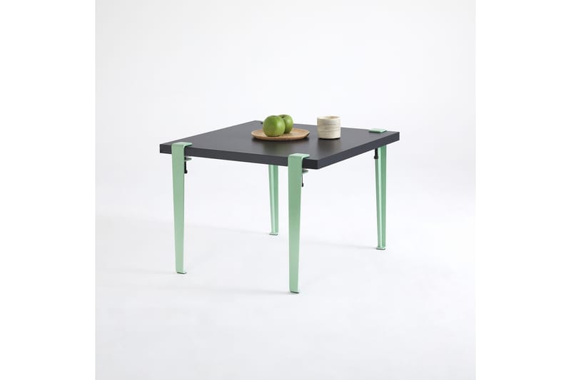 Halicheron sohvapöytä 60x60 cm musta/sininen/vihreä - Hanah Home - Huonekalut - Pöytä & ruokailuryhmä - Sohvapöytä