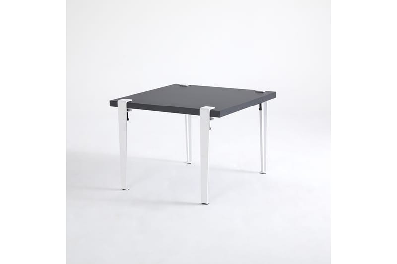 Halicheron sohvapöytä 60x60 cm musta/valkoinen - Hanah Home - Huonekalut - Pöytä & ruokailuryhmä - Sohvapöytä