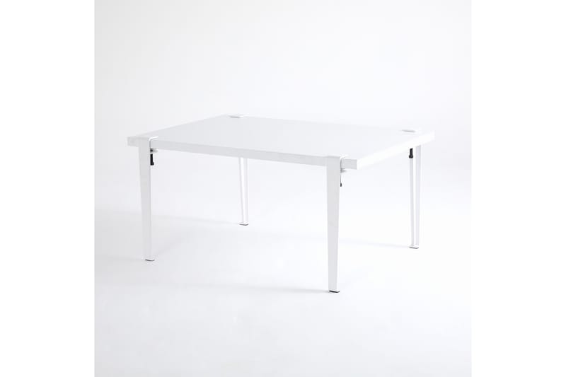Neda sohvapöytä 90x60 cm valkoinen - Hanah Home - Huonekalut - Pöytä & ruokailuryhmä - Sohvapöytä