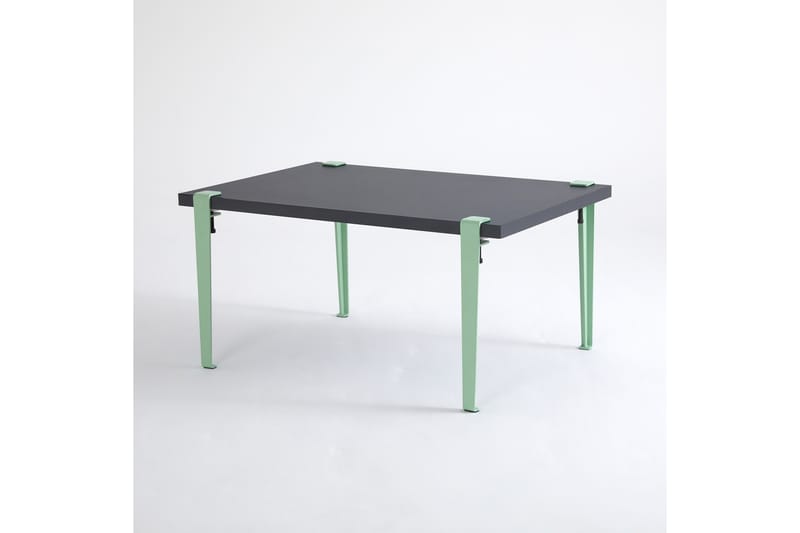 Neda sohvapöytä 90x60 cm musta/sininen/vihreä - Hanah Home - Huonekalut - Pöytä & ruokailuryhmä - Sohvapöytä