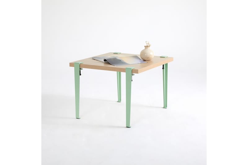 Halicheron sohvapöytä 60x60 cm ruskea/sininen - Hanah Home - Huonekalut - Pöytä & ruokailuryhmä - Sohvapöytä