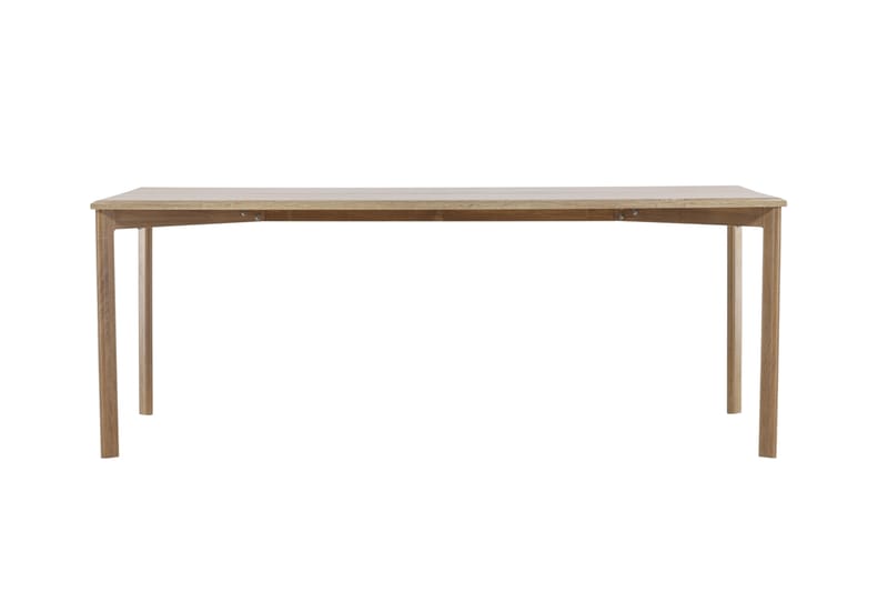 Ruokapöytä Damon 75x200 cm - Valkoinen - Huonekalut - Pöytä & ruokailuryhmä - Ruokapöydät & keittiön pöydät