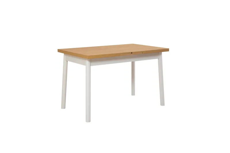 Oliver ruokapöytä 120x75 cm valkoinen, Hanah Home