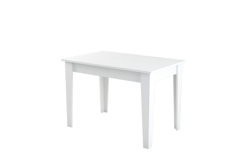 Levents ruokapöytä 110x72 cm valkoinen, Hanah Home