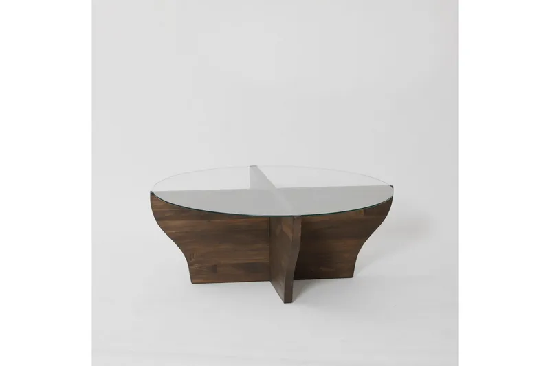 Amphora sohvapöytä 92 cm ruskea, Hanah Home