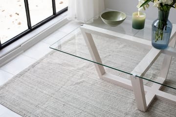 Liepene sohvapöytä 105x65 cm valkoinen - Hanah Home - Huonekalut - Pöytä & ruokailuryhmä - Sohvapöytä