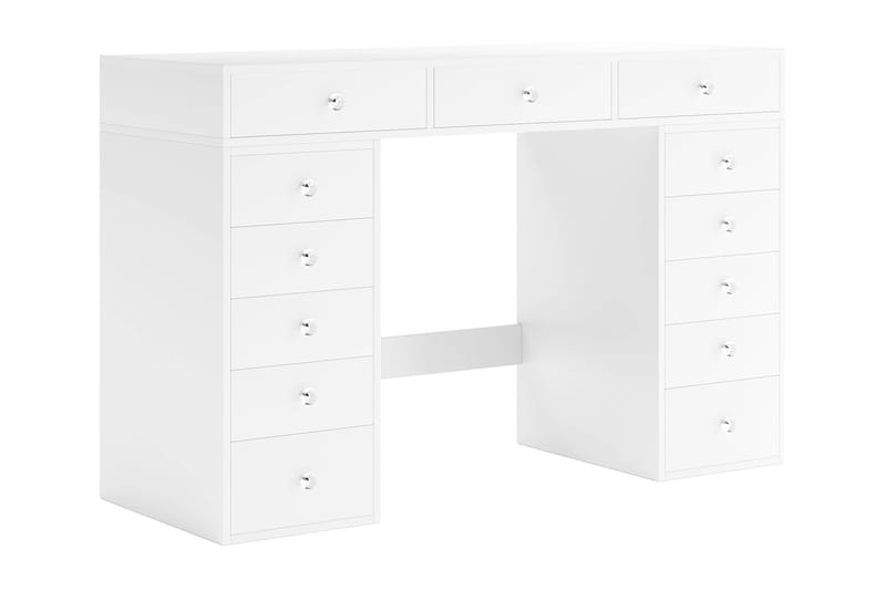Addison Meikkipöytä 120 cm - Valkoinen - Huonekalut - Pöytä & ruokailuryhmä - Meikki- & kampauspöydät