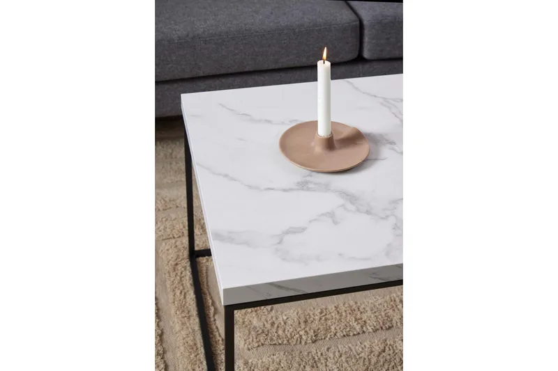 Adisan Sohvapöytä 55 cm - Valkoinen - Huonekalut - Pöytä & ruokailuryhmä - Sohvapöytä