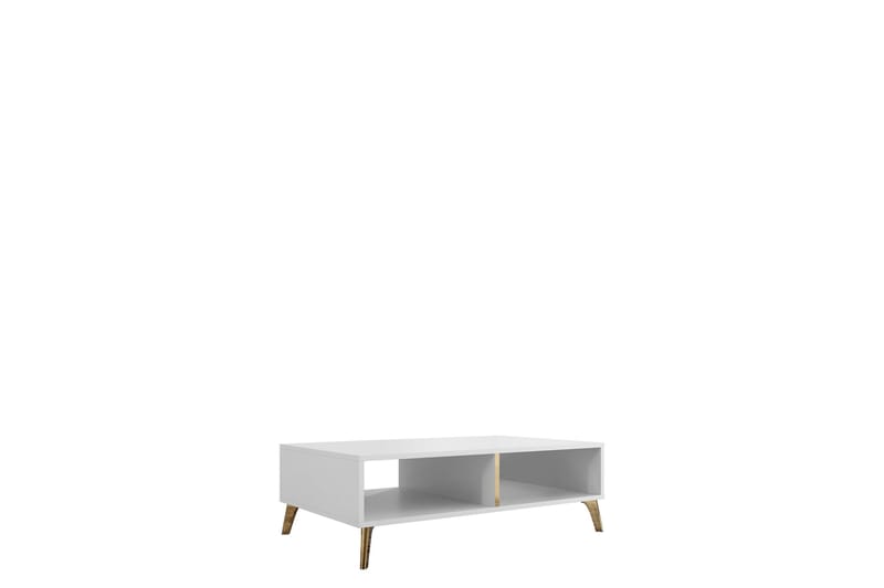 Akihiko Sohvapöytä 100 cm, Valkoinen