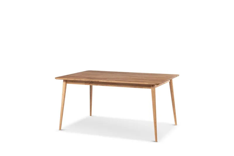 Alborg Ruokapöytä 180 cm massiivipuuta, 6 hengelle massiivipuuta, Ruskea/Luonnonväri