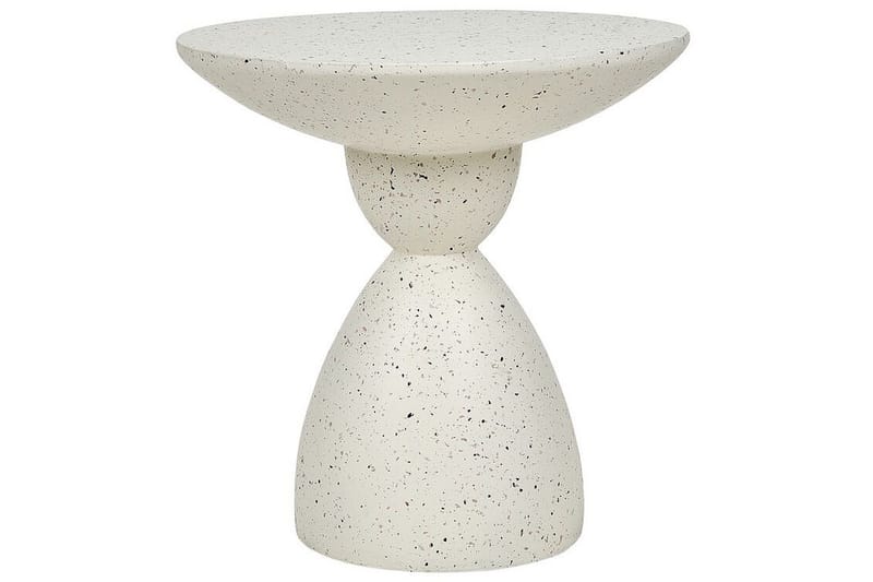 Alezio Sohvapöytä 50 cm Pyöreä, Valkoinen