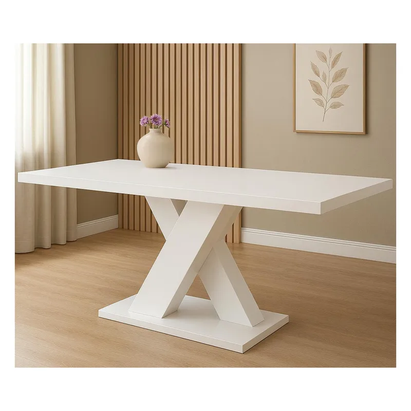 Ali ruokapöytä 160 cm, Valkoinen