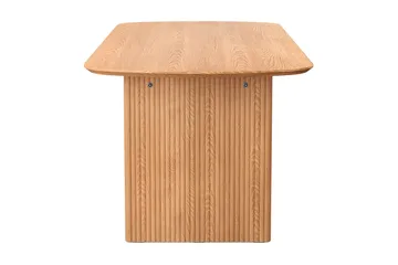 Alma suorakaiteen muotoinen ruokapöytä 180x90 cm, viilu - Tammi - Huonekalut - Pöytä & ruokailuryhmä - Ruokapöydät & keittiön pöydät
