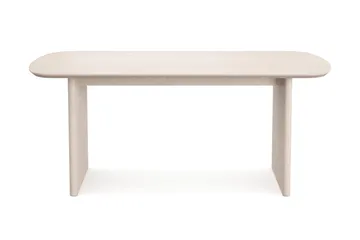 Alma suorakaiteen muotoinen ruokapöytä 180x90 cm, viilu - Valkokuultokäsitelty tammi - Huonekalut - Pöytä & ruokailuryhmä - Ruokapöydät & keittiön pöydät