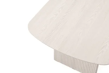 Alma suorakaiteen muotoinen ruokapöytä 220x100 cm, viilu - Valkokuultokäsitelty tammi - Huonekalut - Pöytä & ruokailuryhmä - Ruokapöydät & keittiön pöydät