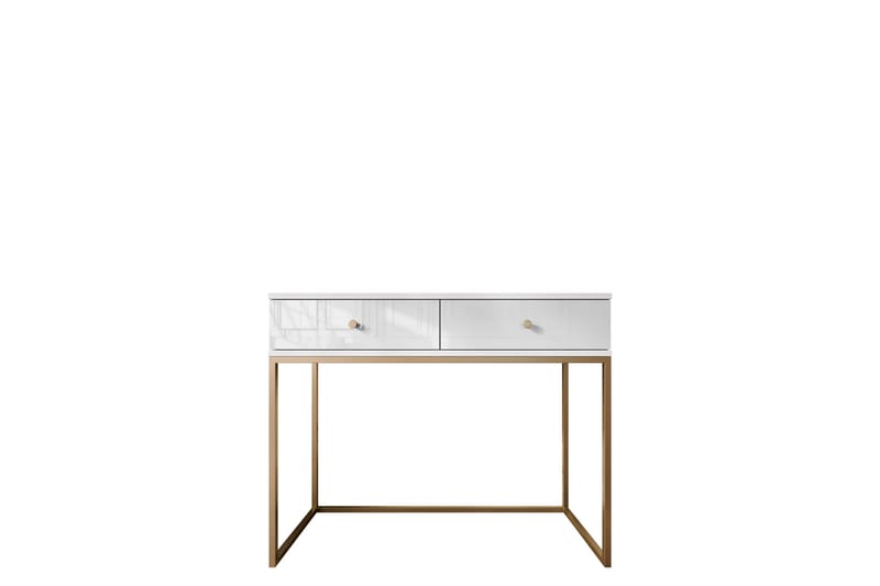 Altenau Peilipöytä 100x40 cm - Valkoinen - Huonekalut - Pöytä & ruokailuryhmä - Meikki- & kampauspöydät