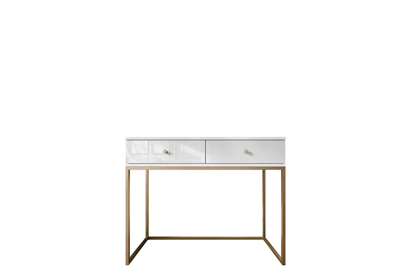 Altenau Peilipöytä 100x40 cm, Valkoinen