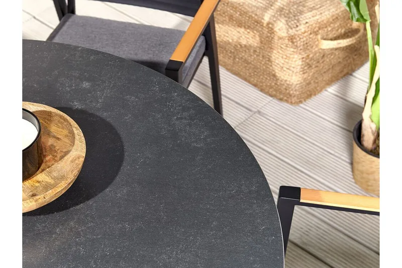 Altona Ruokapöytä 120 cm - Musta - Huonekalut - Pöytä & ruokailuryhmä - Ruokapöydät & keittiön pöydät