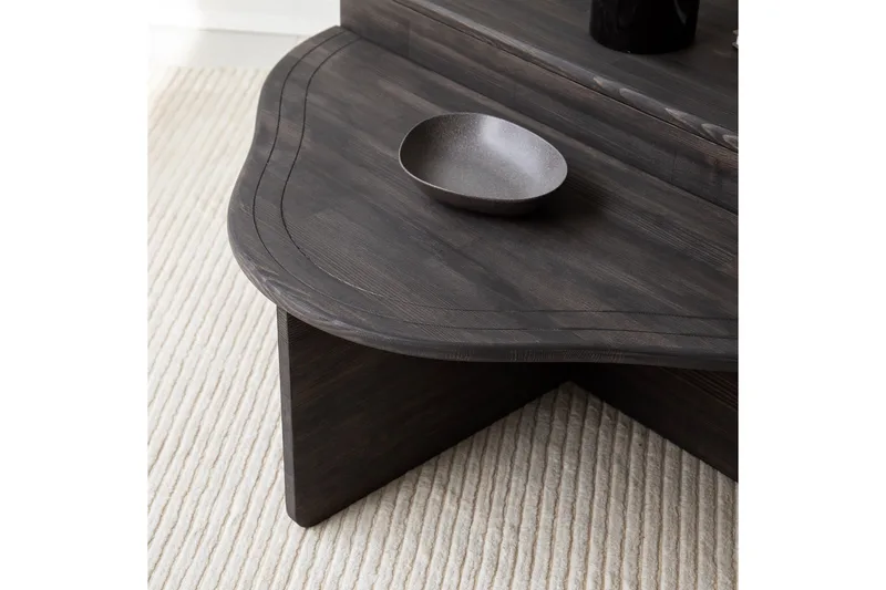 Altopiano Sohvapöytä 90 cm - Antrasiitti - Huonekalut - Pöytä & ruokailuryhmä - Apupöytä & sivupöytä - Sarjapöytä