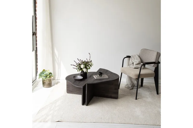 Altopiano Sohvapöytä 90 cm - Antrasiitti - Huonekalut - Pöytä & ruokailuryhmä - Apupöytä & sivupöytä - Sarjapöytä