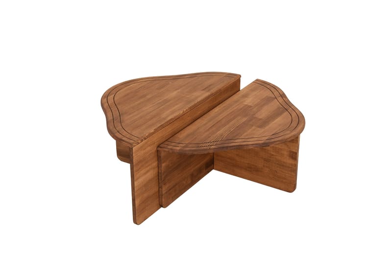 Altopiano Sohvapöytä 90 cm, Ruskea