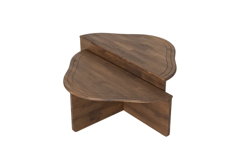 Altopiano Sohvapöytä 90 cm - Pähkinäpuu - Huonekalut - Pöytä & ruokailuryhmä - Apupöytä & sivupöytä - Sarjapöytä