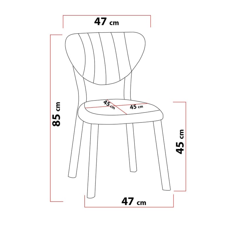 Alvryn ruokailuryhmä pöytä 130 cm + 4 tuolia - Huonekalut - Pöytä & ruokailuryhmä - Ruokailuryhmä