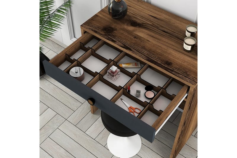 Ameias Kampauspöytä 70 cm - Luonnollinen - Huonekalut - Pöytä & ruokailuryhmä - Meikki- & kampauspöydät