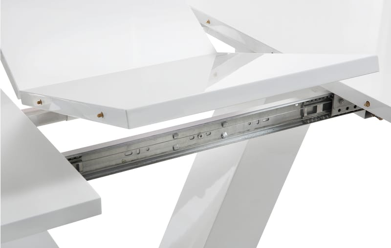 Andy ruokapöytä 140 cm - Valkoinen - Huonekalut - Pöytä & ruokailuryhmä - Ruokapöydät & keittiön pöydät