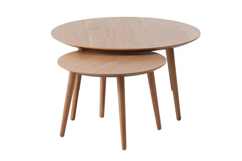 Anju Sohvapöytä 88 cm - Beige - Huonekalut - Pöytä & ruokailuryhmä - Apupöytä & sivupöytä - Sarjapöytä