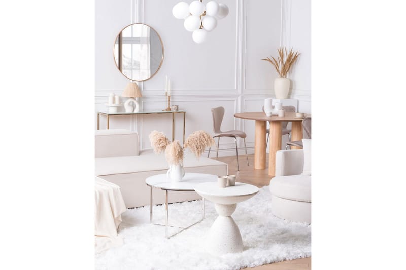 Appelle Ruokapöytä 120 cm Pyöreä - Vaalean Ruskea - Huonekalut - Pöytä & ruokailuryhmä - Ruokapöydät & keittiön pöydät