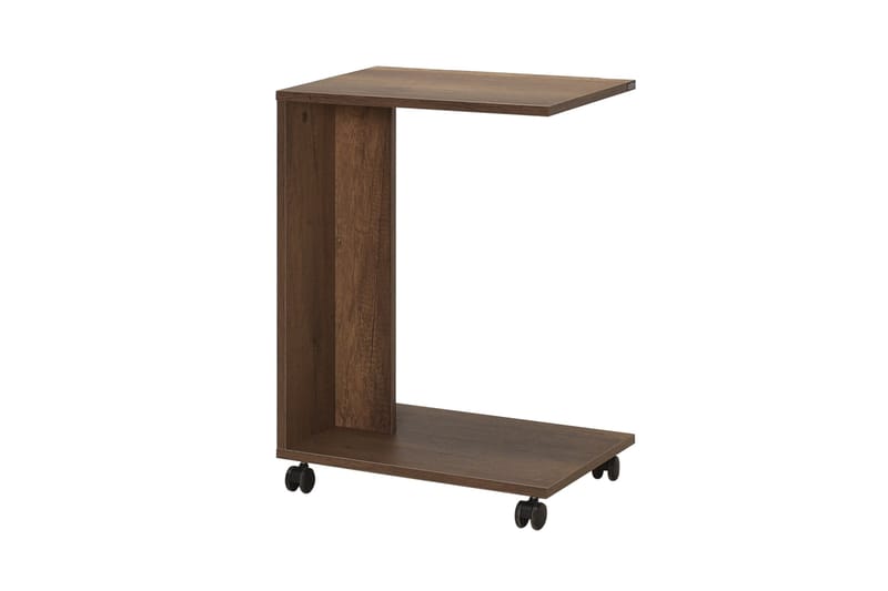 Ajit sivupöytä 35x65 cm ruskea - Hanah Home - Huonekalut - Pöytä & ruokailuryhmä - Apupöytä & sivupöytä - Tarjotinpöytä & pikkupöytä