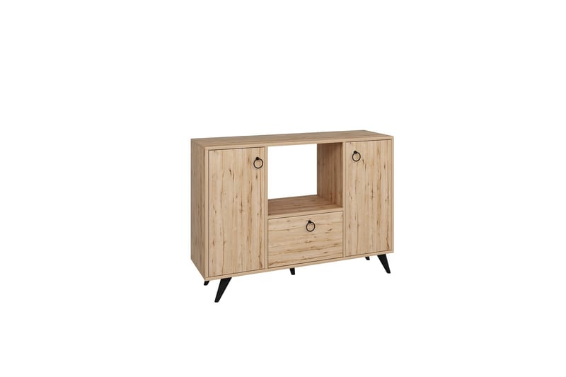 Pietro konsolipöytä 120x87,4 cm vaaleanruskea - Hanah Home - Huonekalut - Pöytä & ruokailuryhmä - Apupöytä & sivupöytä - Konsolipöytä
