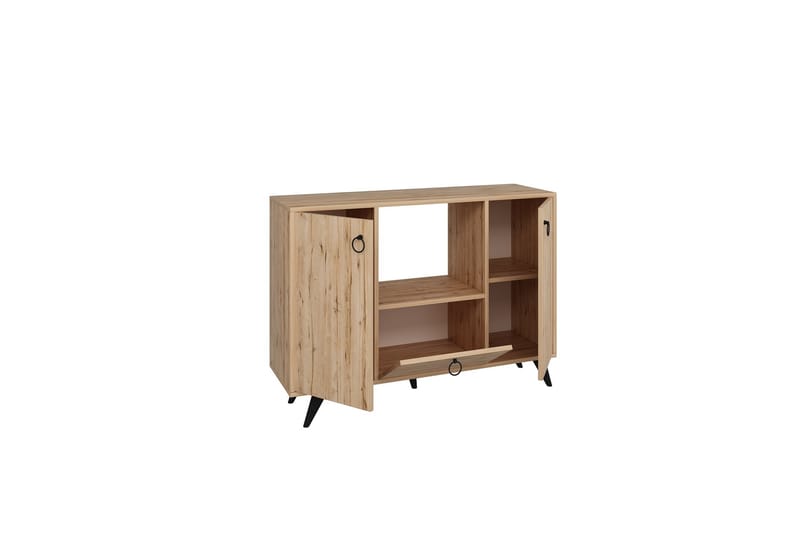Pietro konsolipöytä 120x87,4 cm vaaleanruskea - Hanah Home - Huonekalut - Pöytä & ruokailuryhmä - Apupöytä & sivupöytä - Konsolipöytä
