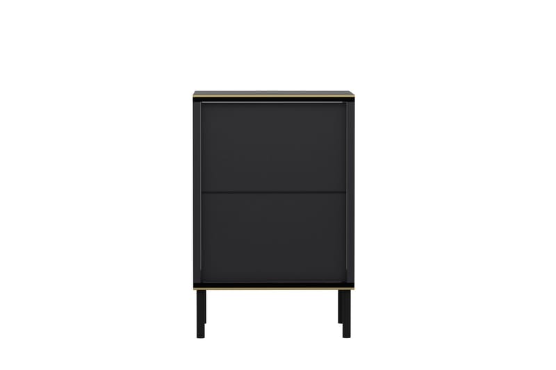Imaj yöpöytä 40x35 cm antrasiitti - Hanah Home - Huonekalut - Pöytä & ruokailuryhmä - Apupöytä & sivupöytä - Yöpöytä