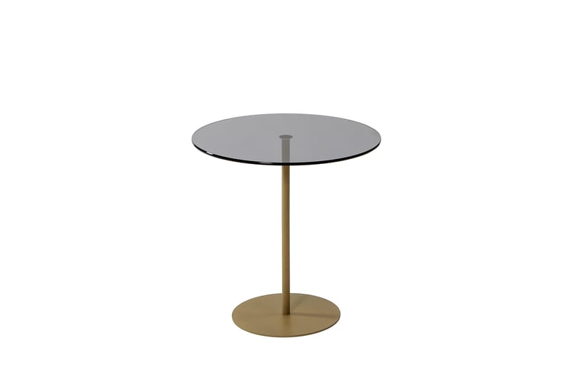 Chill-Out sivupöytä 50x50 cm kulta/tummanharmaa - Hanah Home - Huonekalut - Pöytä & ruokailuryhmä - Apupöytä & sivupöytä - Tarjotinpöytä & pikkupöytä