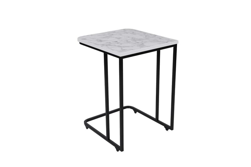 Nagako sarjapöydät valkoinen/musta - Hanah Home - Huonekalut - Pöytä & ruokailuryhmä - Apupöytä & sivupöytä - Sarjapöytä