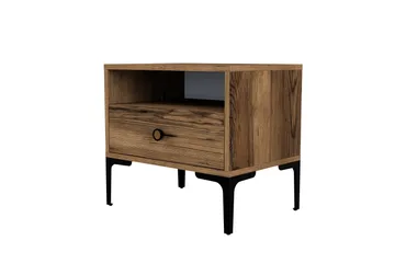 Ameias yöpöytä 56x40 cm ruskea