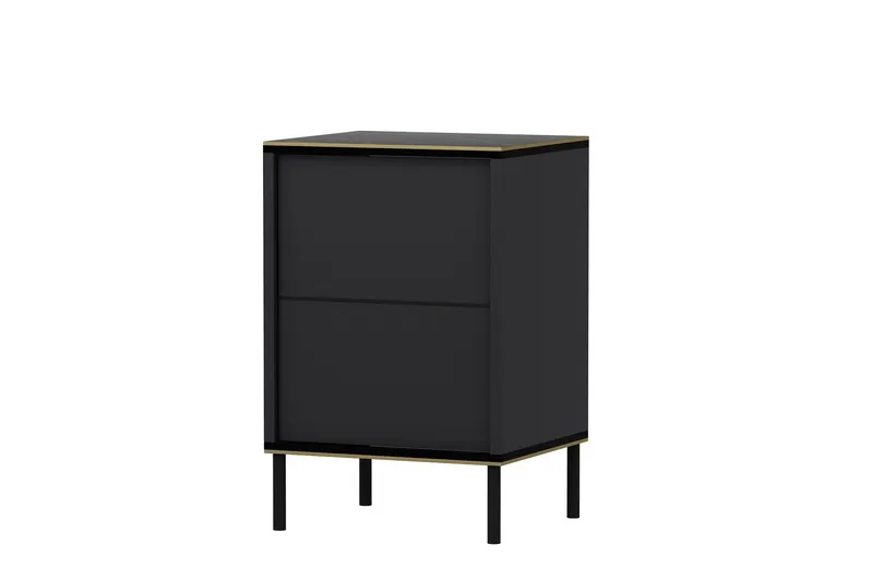 Imaj yöpöytä 40x35 cm antrasiitti, Hanah Home