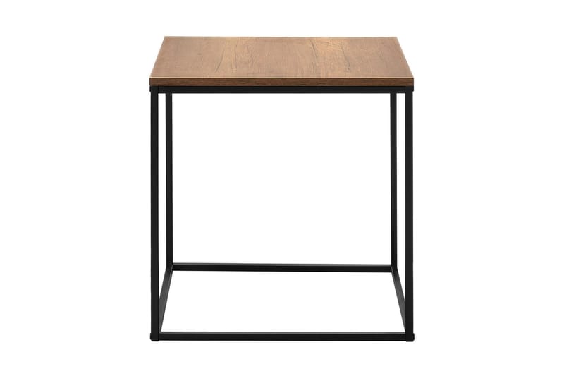 Ajmit sivupöytä 50x52 cm ruskea - Hanah Home - Huonekalut - Pöytä & ruokailuryhmä - Apupöytä & sivupöytä - Tarjotinpöytä & pikkupöytä