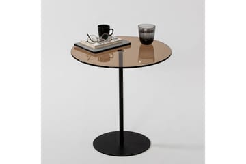 Chill-Out sivupöytä 50x50 cm musta/pronssi - Hanah Home - Huonekalut - Pöytä & ruokailuryhmä - Apupöytä & sivupöytä - Tarjotinpöytä & pikkupöytä