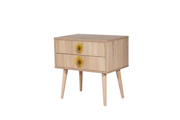 Bertoaria yöpöytä 60x40 cm ruskea