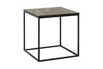 Ajmit sivupöytä 50x52 cm musta - Hanah Home - Huonekalut - Pöytä & ruokailuryhmä - Apupöytä & sivupöytä - Tarjotinpöytä & pikkupöytä