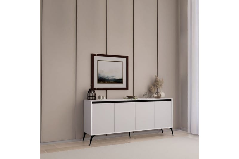 Adilen Konsolipöytä 180 cm - Valkoinen - Huonekalut - Pöytä & ruokailuryhmä - Apupöytä & sivupöytä - Konsolipöytä