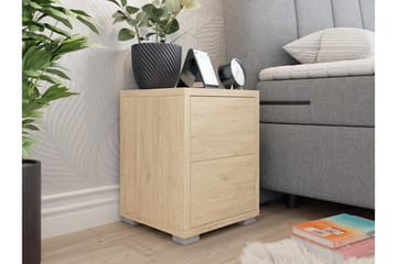 Agawal Yöpöytä 30 cm - Ruskea - Huonekalut - Pöytä & ruokailuryhmä - Apupöytä & sivupöytä - Yöpöytä