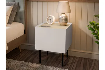 Akie Yöpöytä 40 cm - Beige - Huonekalut - Pöytä & ruokailuryhmä - Apupöytä & sivupöytä - Yöpöytä